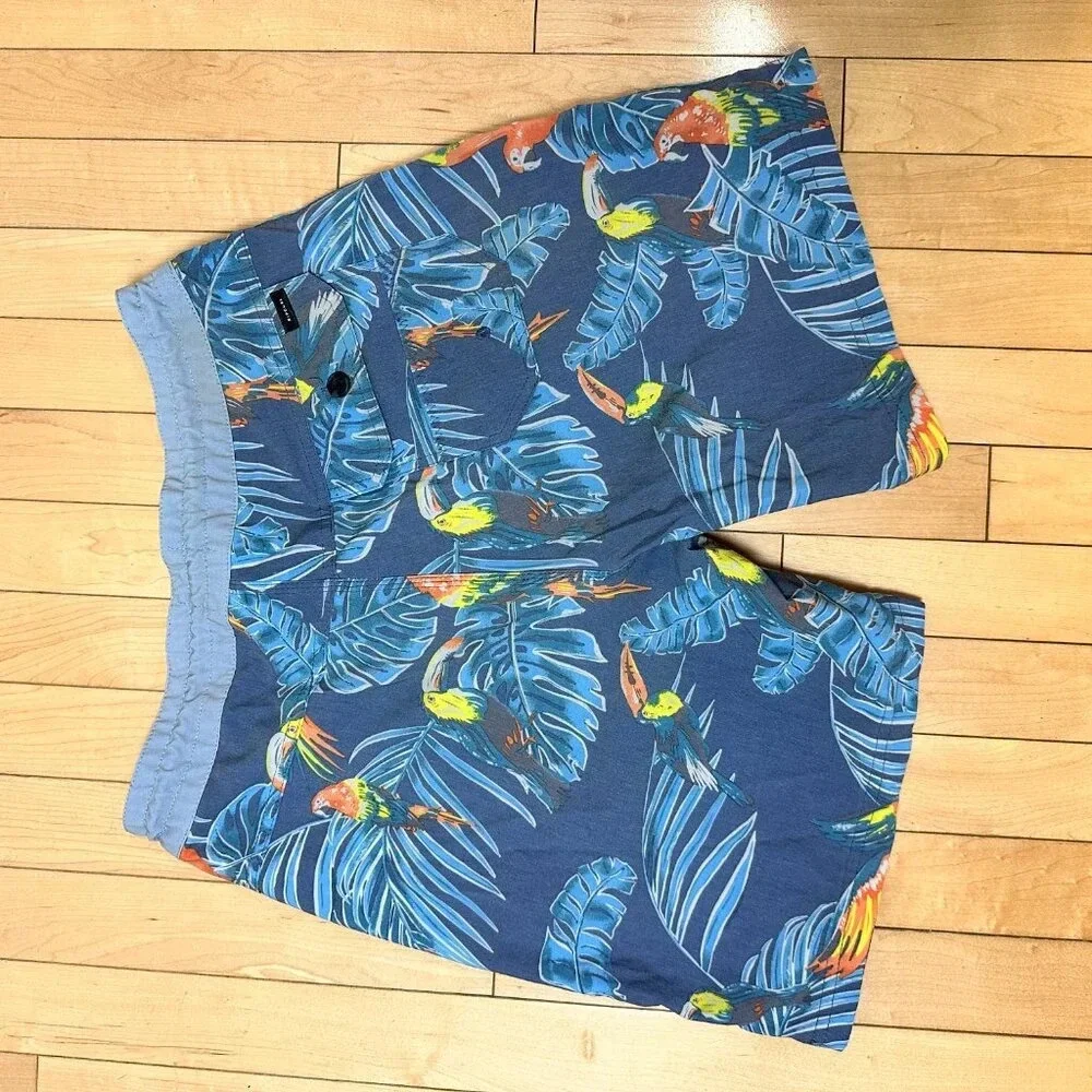 RIP CURL Lay Days Side Pocket Board Shorts Swim Trunks - 28